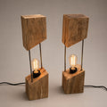 Coppia Lampade Geometriche