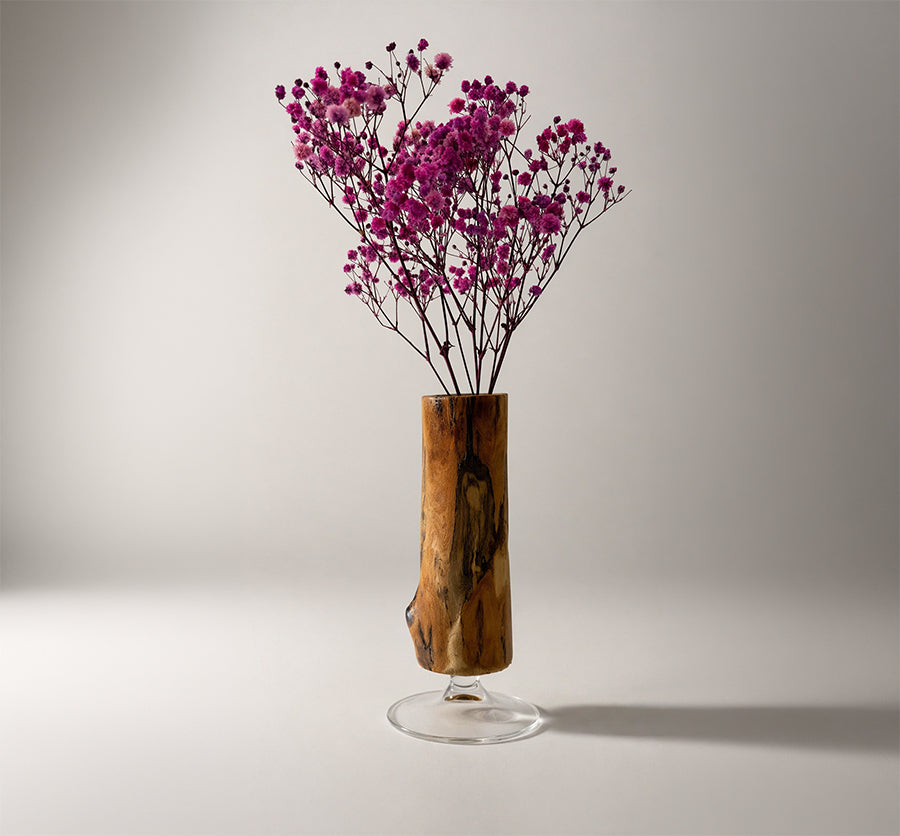 Vaso Fiori Secchi a Calice